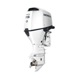 Honda 115hp iST Outboard White | Intelligent Shift and Throttle, Electric Start, 20″ Shaft | BF115JLDA