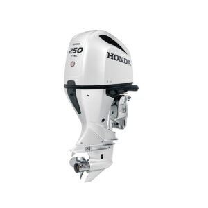 Buy Honda 250hp Outboard Motor | White iST | Intelligent Shift and Throttle, Electric Start, 30″ Shaft, Counter Rotation | BF250DUCDA