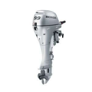 Honda 9.9hp Outboard Motor Tiller | Power Thrust | Manual Start, 25″ Shaft | BFP10D3XH