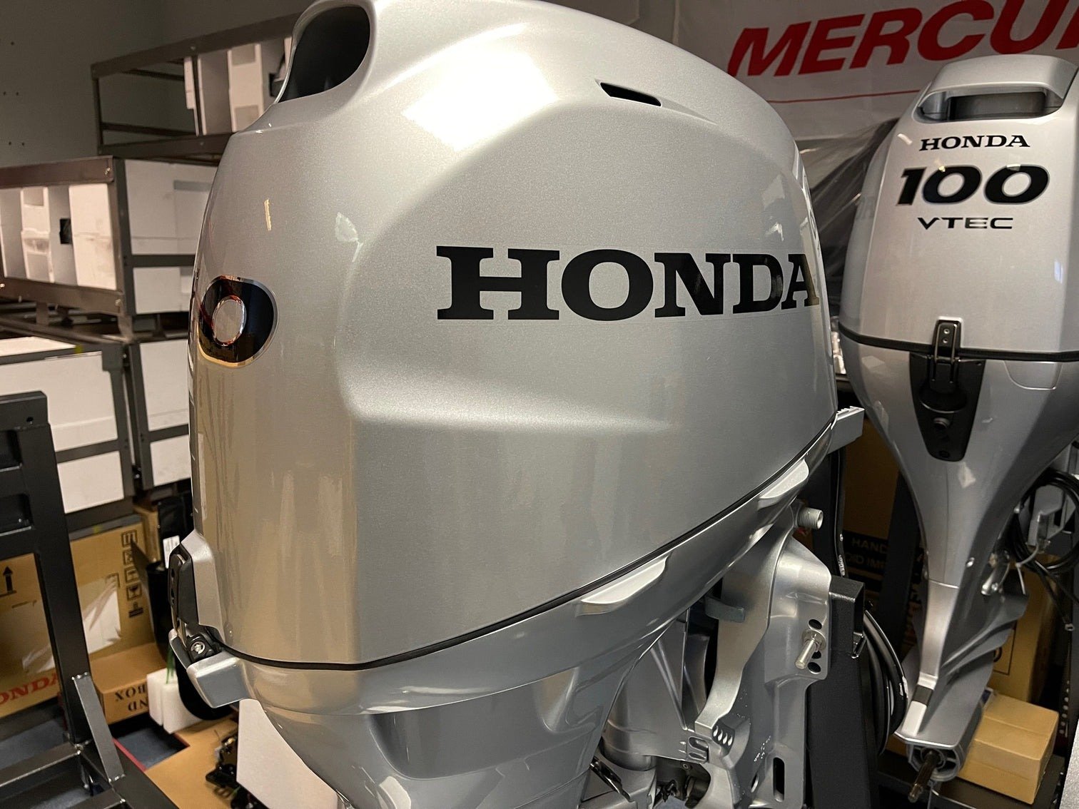 Buy Honda 100hp Outboard Motor | Remote Mechanical, Electric Start, 20" Shaft | BF100A1LRT - Image 4