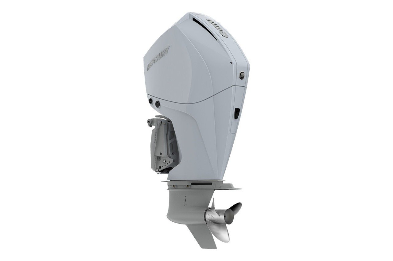 250hp Mercury White Outboard