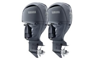 Twin Yamaha 300hp DEC Outboards