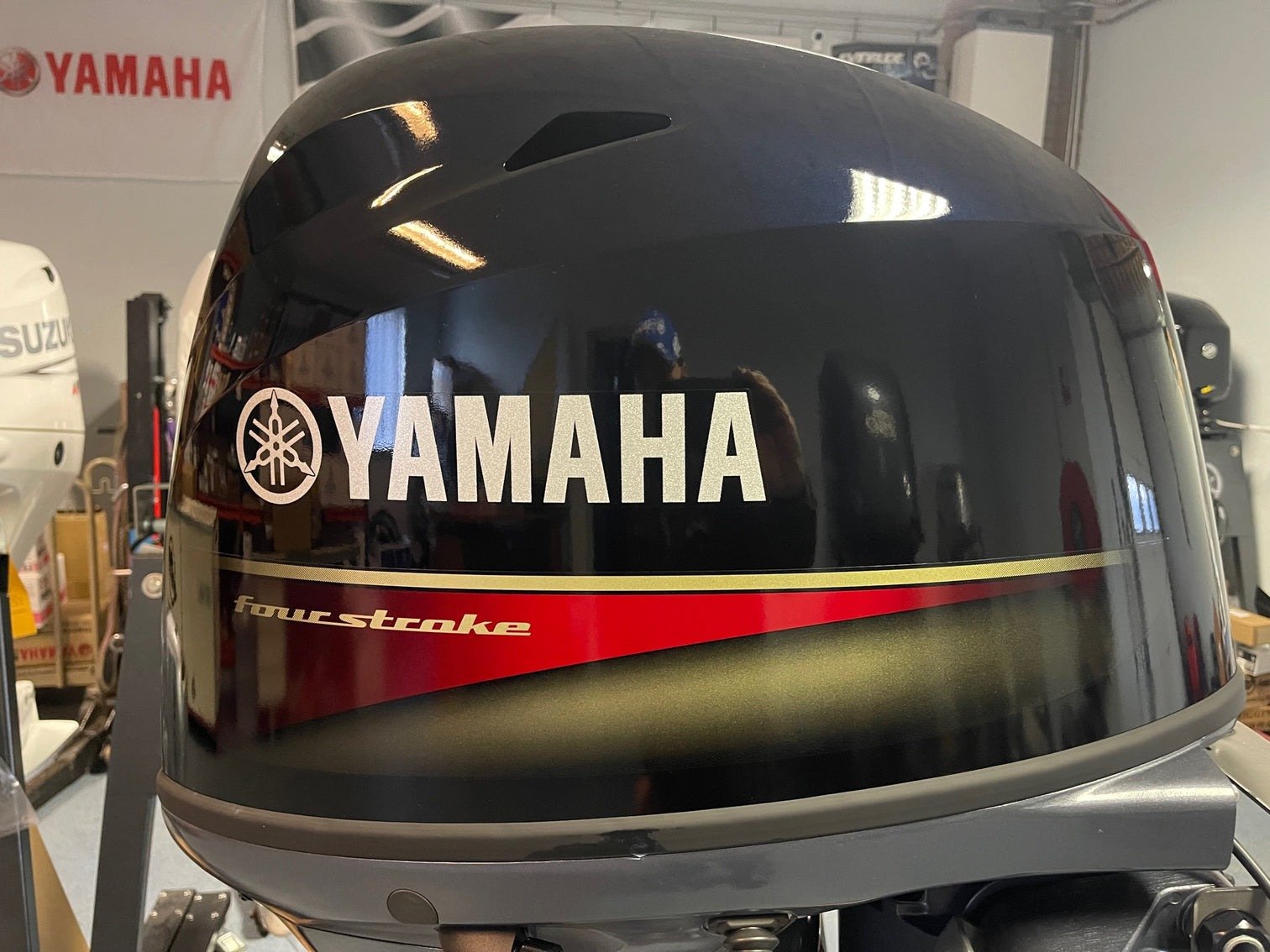 Yamaha 90hp V Max Sho Outboard | Remote Mechanical, 25" Shaft | VF90XB - Image 3