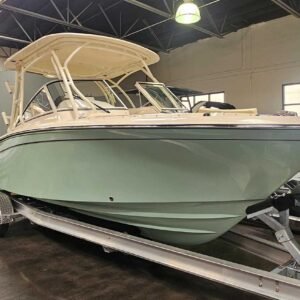 Grady-White Freedom 235 For Sale | Sea Glass Green | Yamaha 350hp Outboard