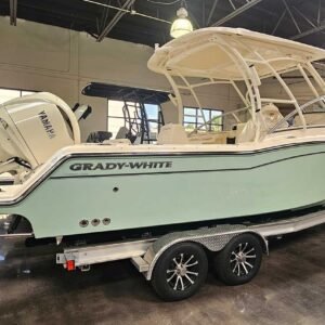 Grady-White Freedom 235 For Sale | Sea Glass Green | Yamaha 350hp Outboard