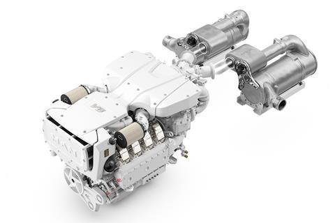 MAN V8 Marine Engines